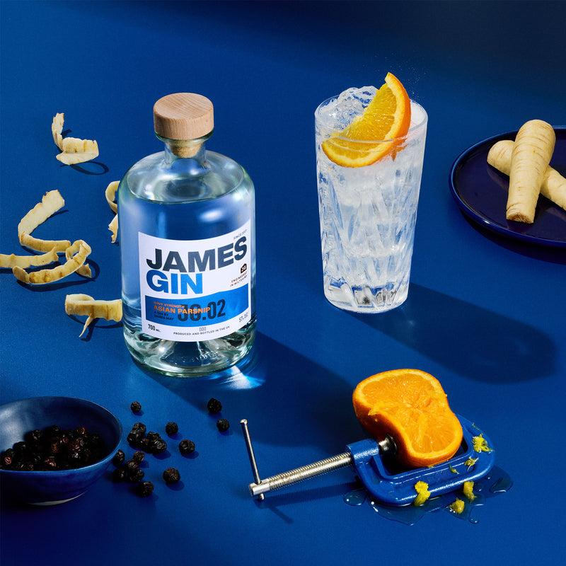 JAMES GIN NAVY STRENGTH ASIAN PARSNIP