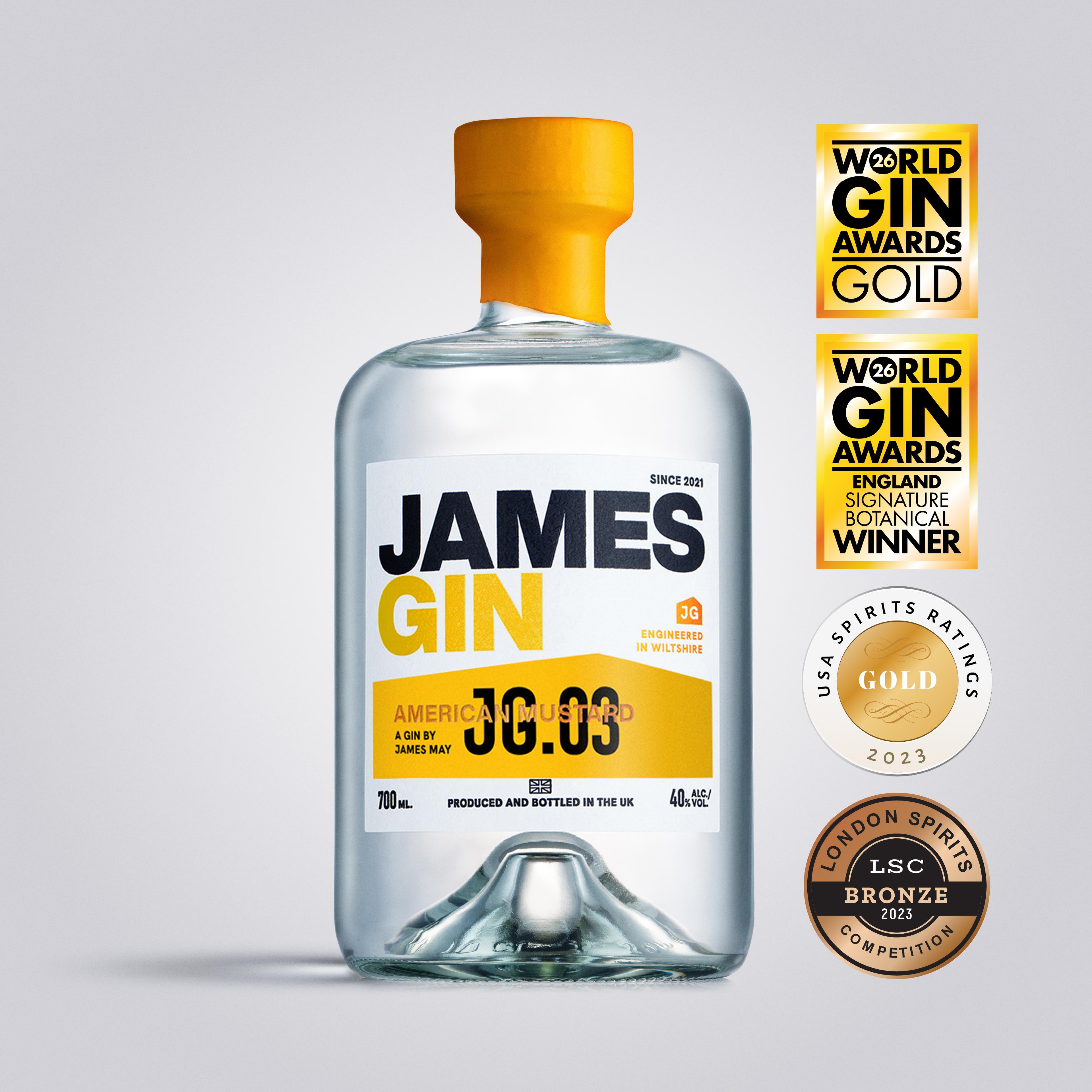JAMES GIN AMERICAN MUSTARD
