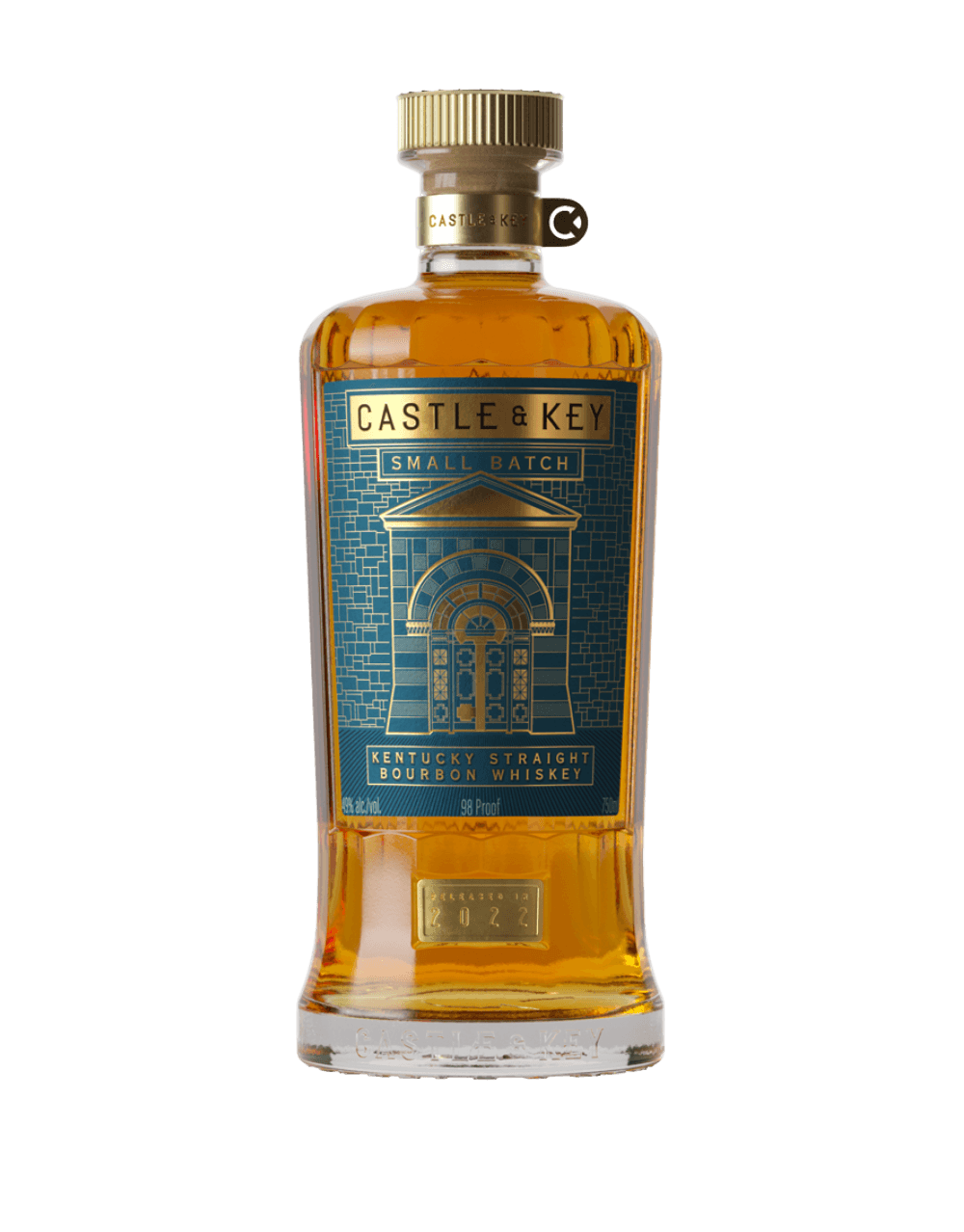 CASTLE & KEY SMALL BATCH BOURBON WHISKEY