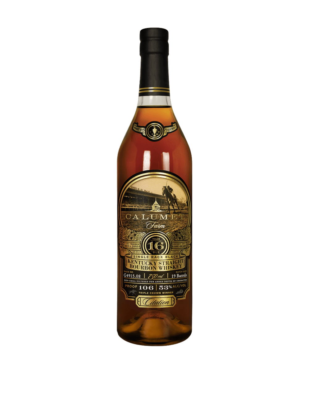 CALUMET FARM 16 YEAR OLD BOURBON WHISKEY