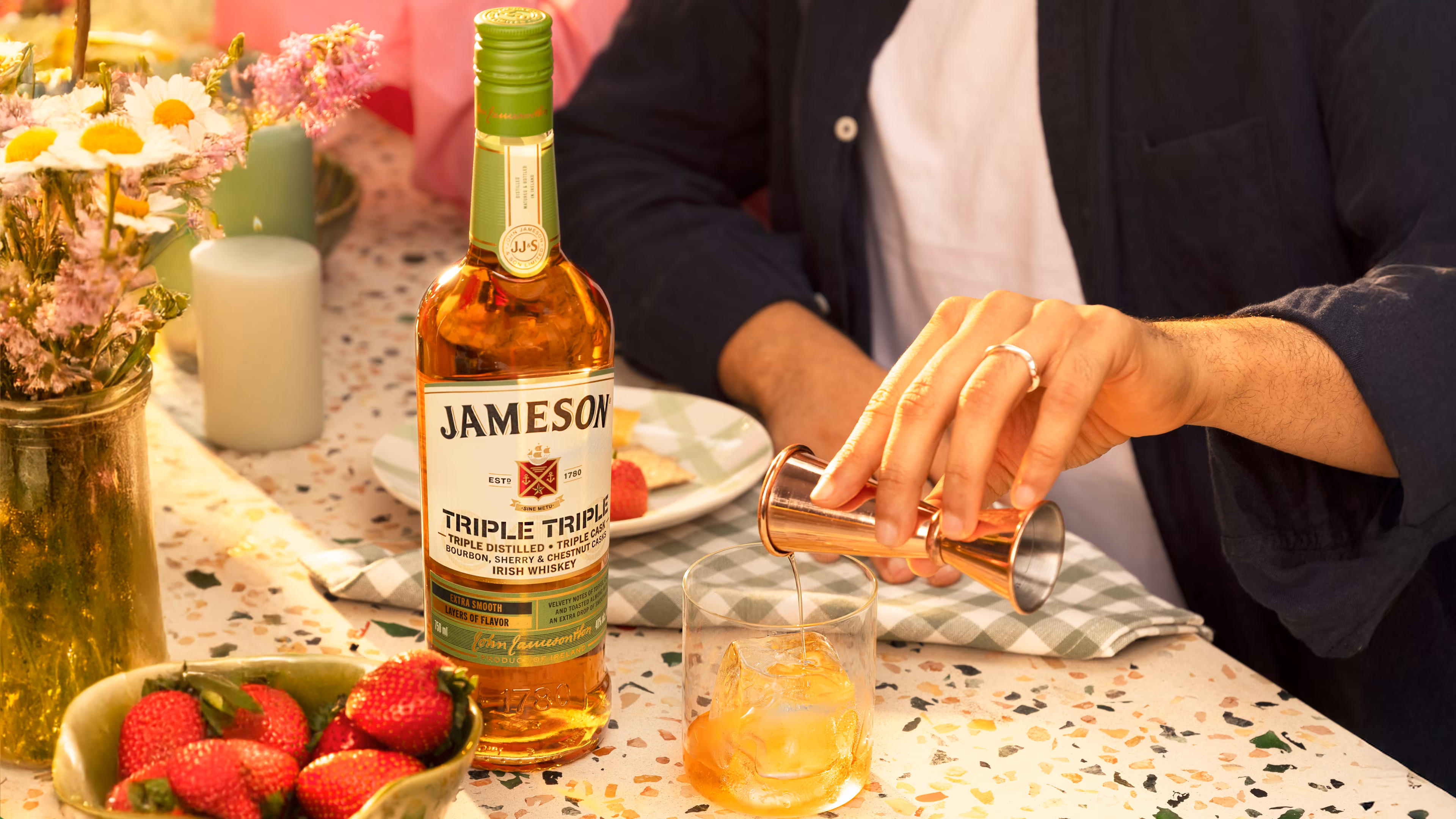 JAMESON TRIPLE TRIPLE IRISH WHISKEY
