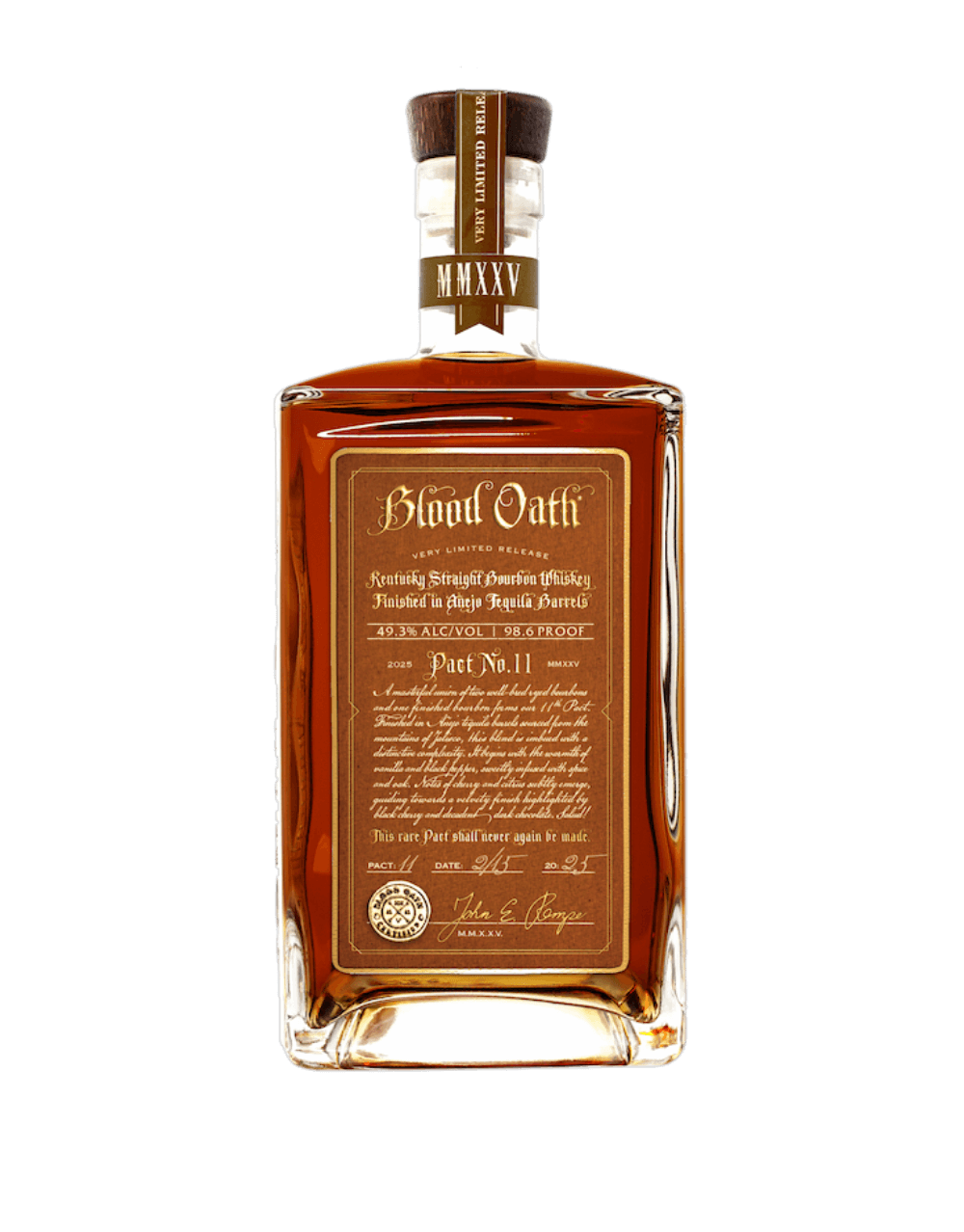BLOOD OATH PACT NO. 11 BOURBON