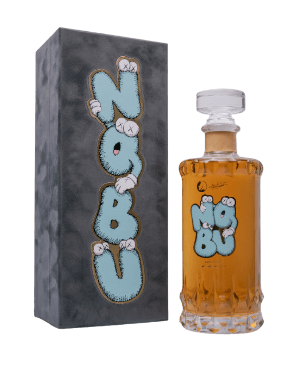 QUI TEQUILA NOBU RARE KAWS EDITION BLUE