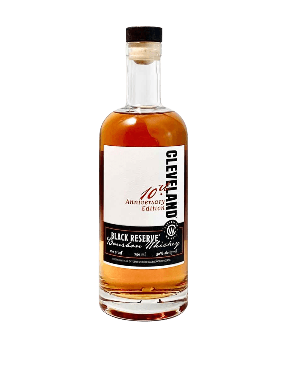 CLEVELAND BLACK RESERVE BOURBON WHISKEY
