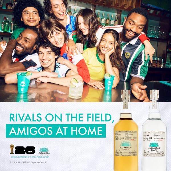 CASAMIGOS BLANCO TEQUILA BOTTLE WITH FIFA WORLD CUP 2026™ COCKTAIL SHAKER