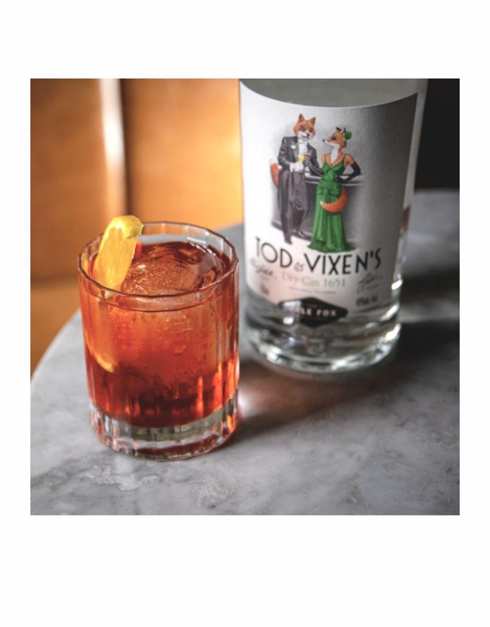 TOD & VIXEN'S DRY GIN 1651
