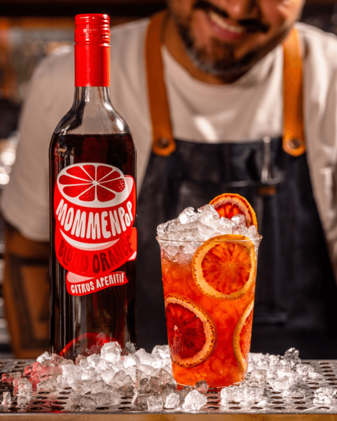 MOMMENPOP BLOOD ORANGE WINE APERITIF