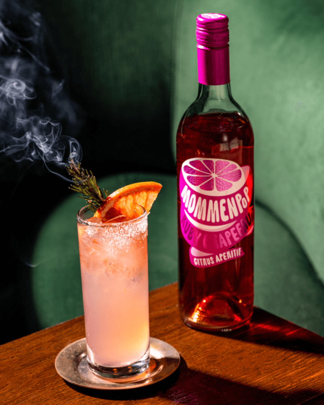 MOMMENPOP RUBY GRAPEFRUIT WINE APERITIF