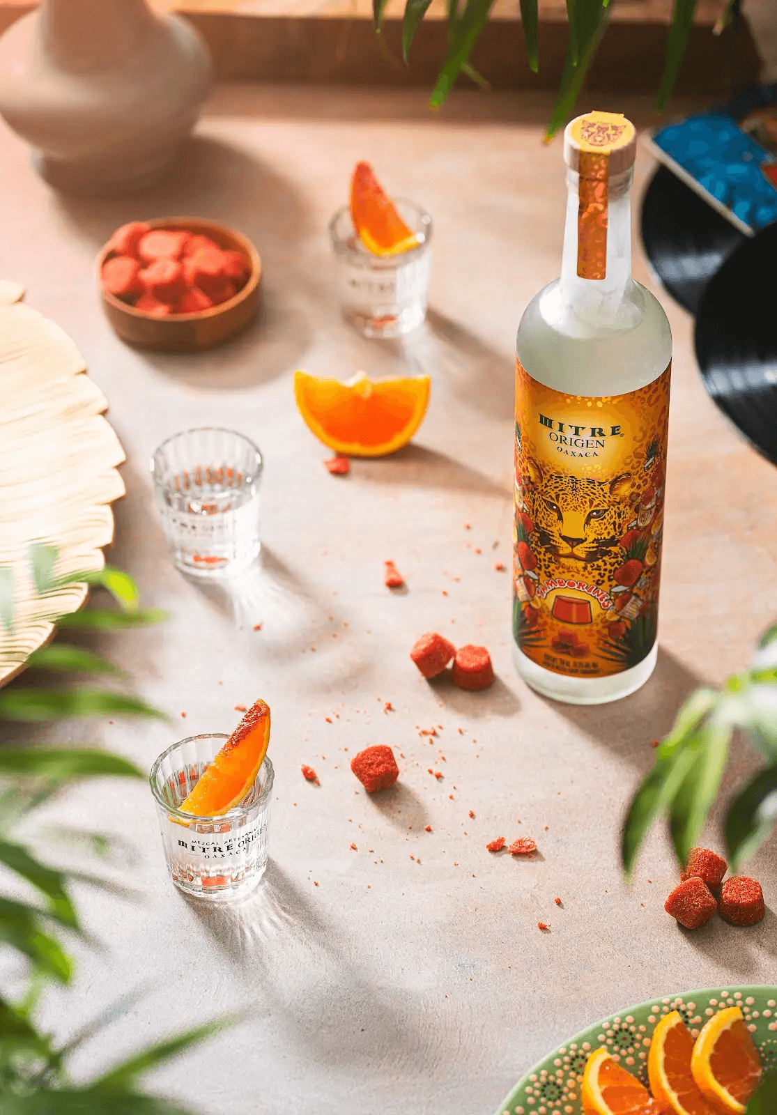MITRE ORIGEN TAMBORINES MEZCAL