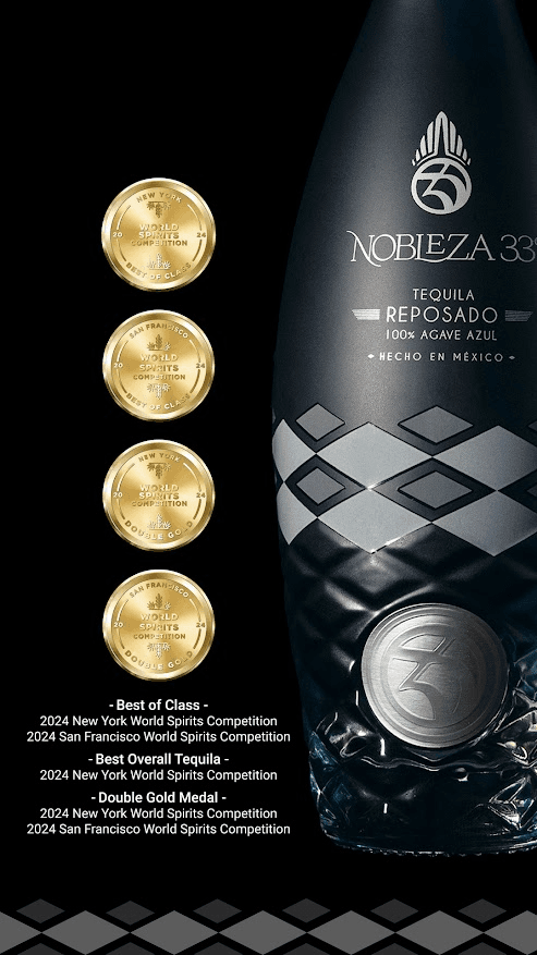 Nobleza 33 Tequila Reposado