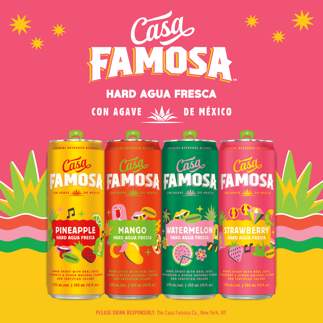 CASA FAMOSA VARIETY PACK HARD AGUA FRESCA COCKTAIL