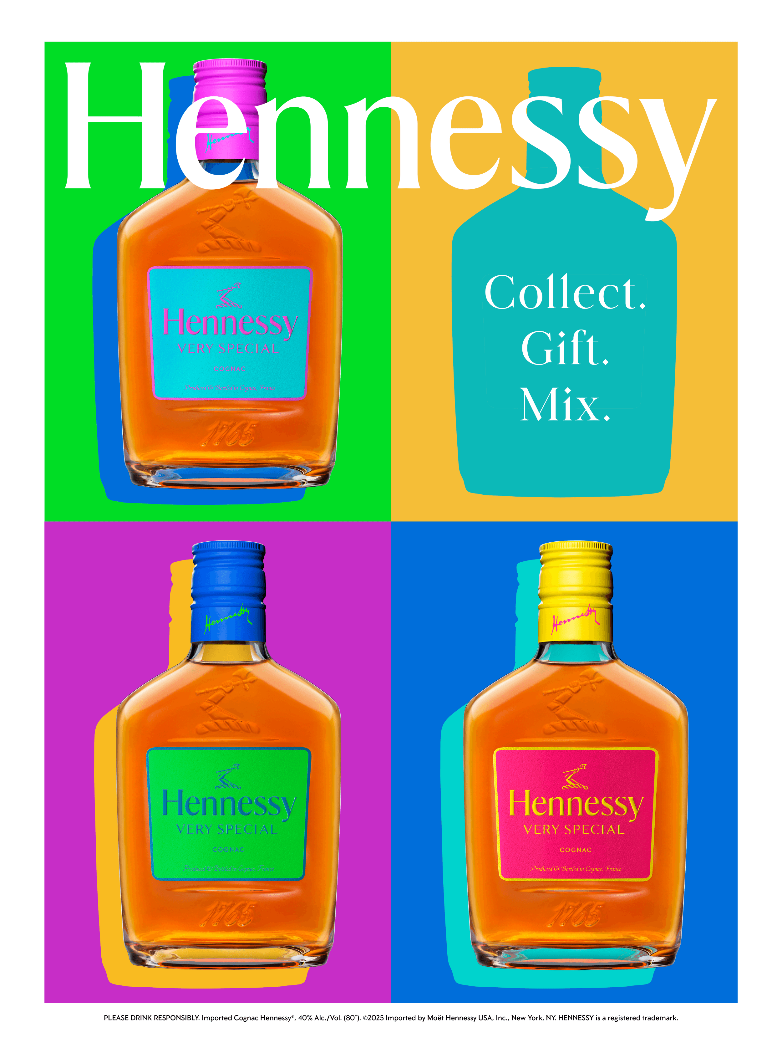HENNESSY V.S FESTIVE COLLECTION 2025 - BLUE