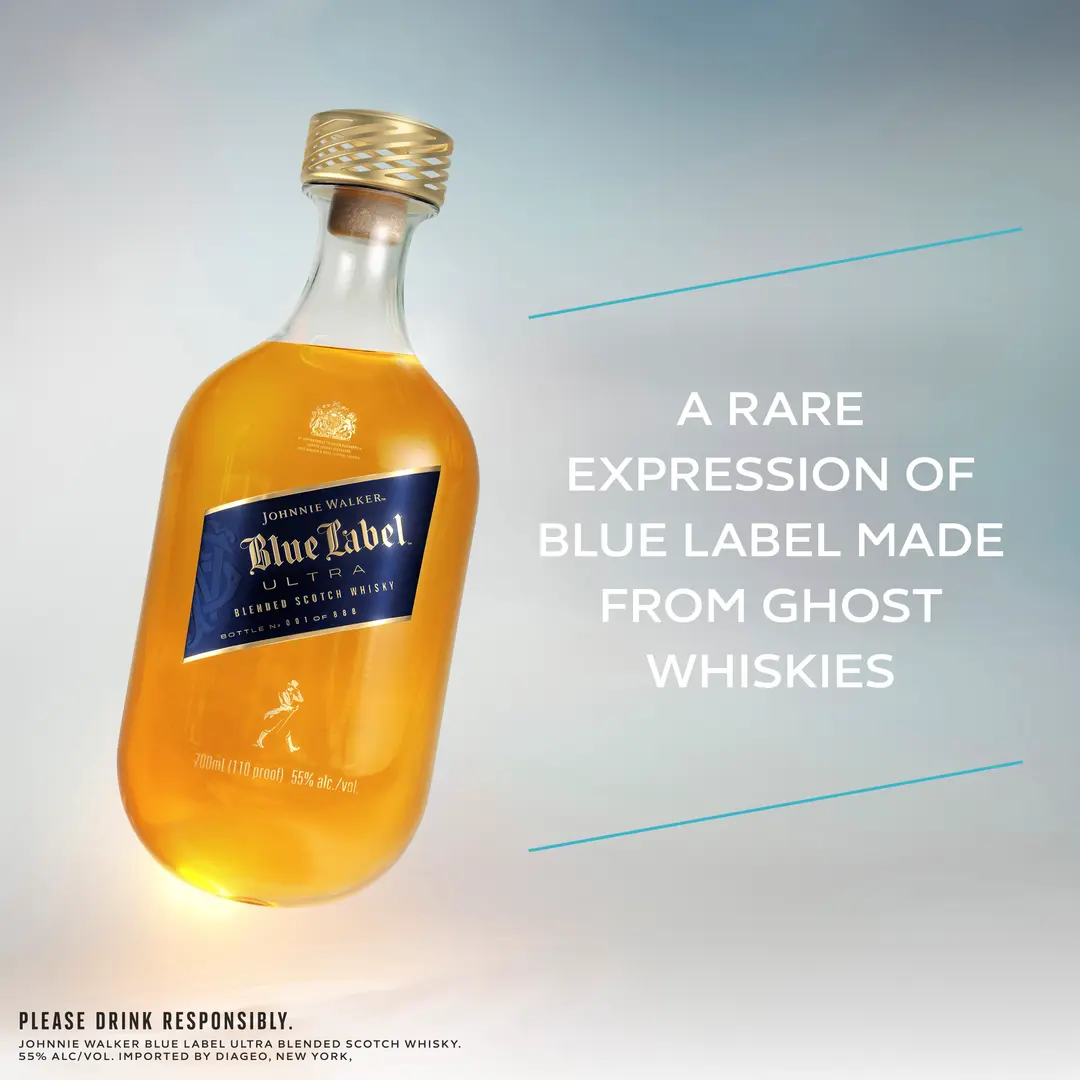 JOHNNIE WALKER BLUE LABEL ULTRA BLENDED SCOTCH WHISKY