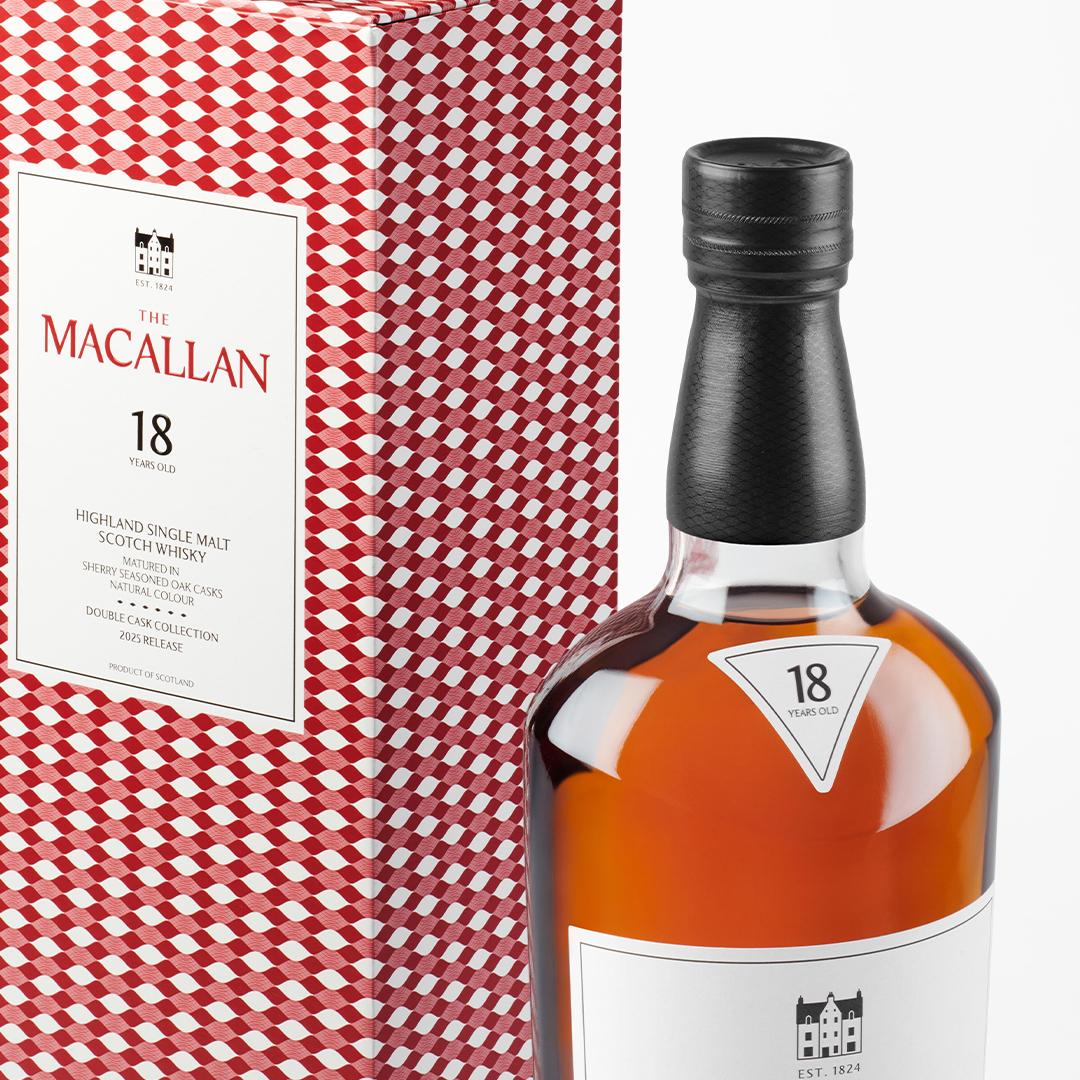 THE MACALLAN DOUBLE CASK 18 YEARS OLD SINGLE MALT WHISKY