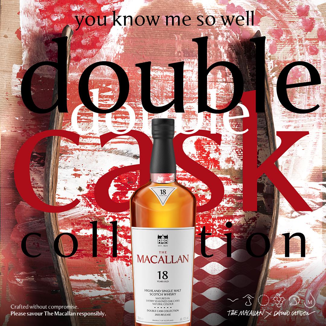 THE MACALLAN DOUBLE CASK 18 YEARS OLD SINGLE MALT WHISKY