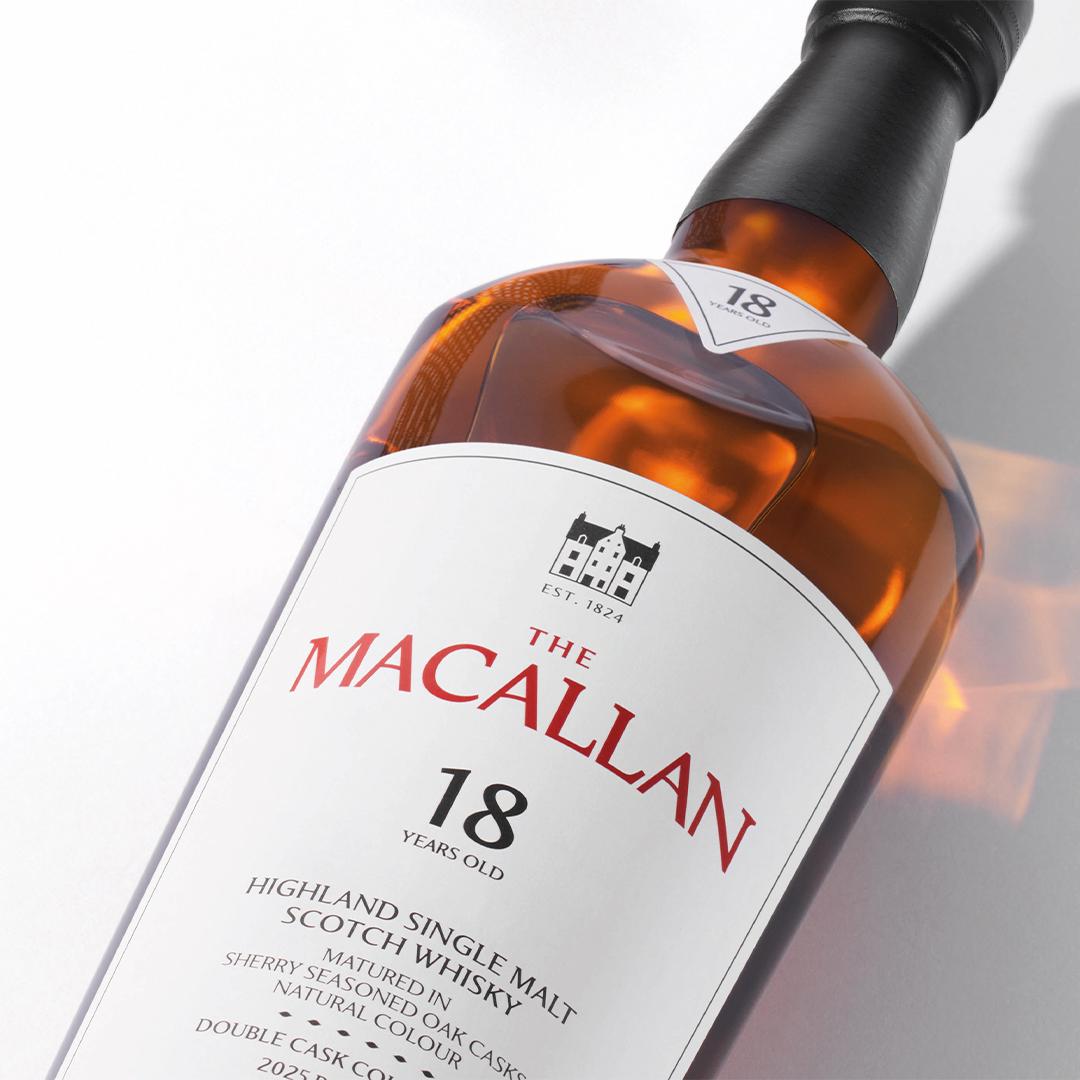 THE MACALLAN DOUBLE CASK 18 YEARS OLD SINGLE MALT WHISKY
