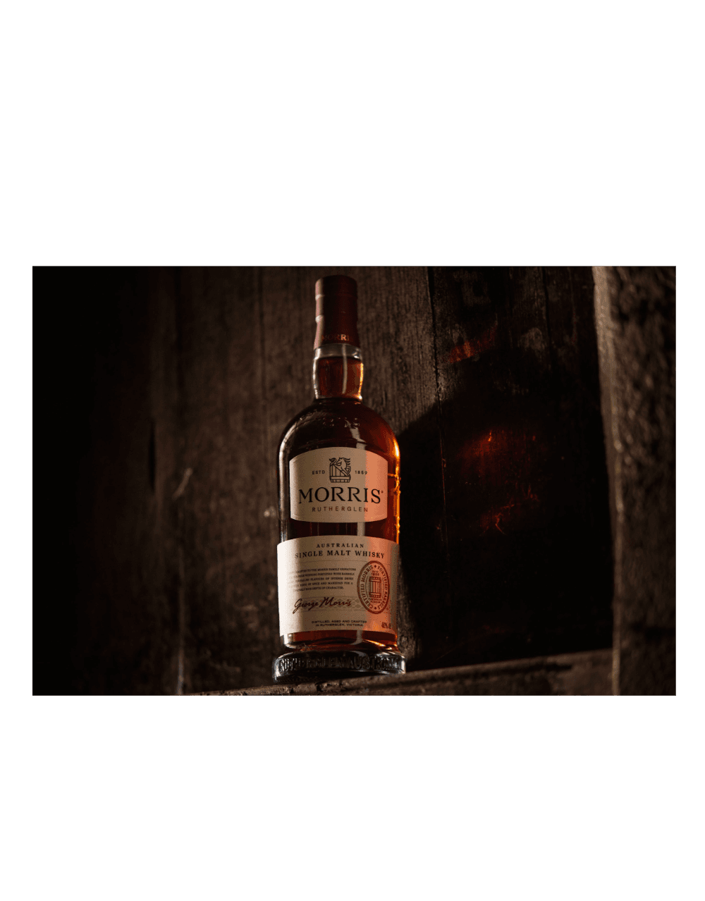 MORRIS AUSTRALIAN SINGLE MALT SIGNATURE WHISKY