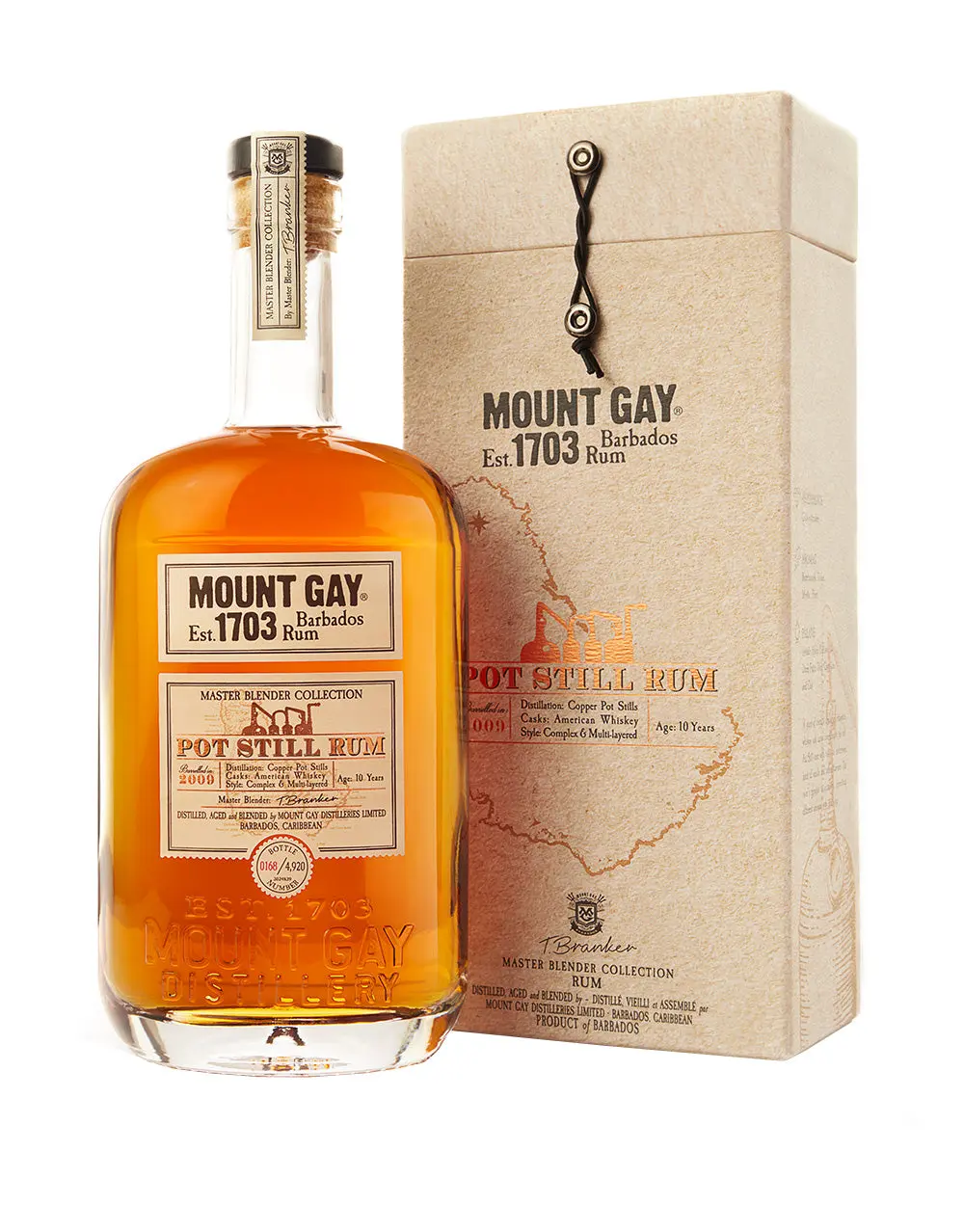 MOUNT GAY MASTER BLENDER'S 2ND EDITION COLLECTION: PURE POT STILL 2009