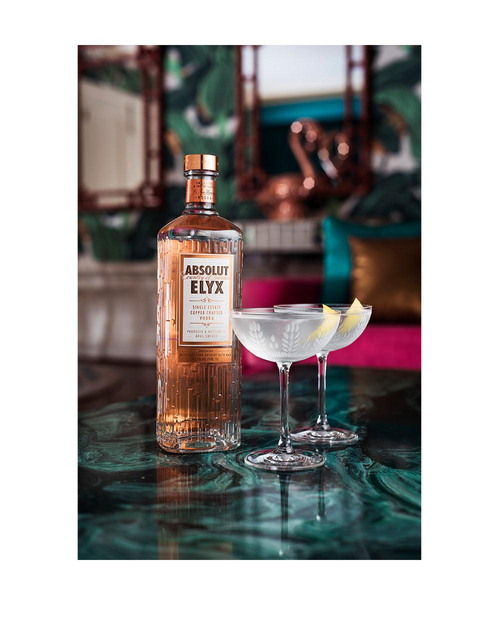 ABSOLUT ELYX - SINGLE ESTATE HANDCRAFTED VODKA