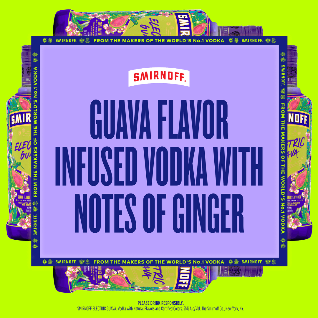 Smirnoff Electric Guava Vodka
