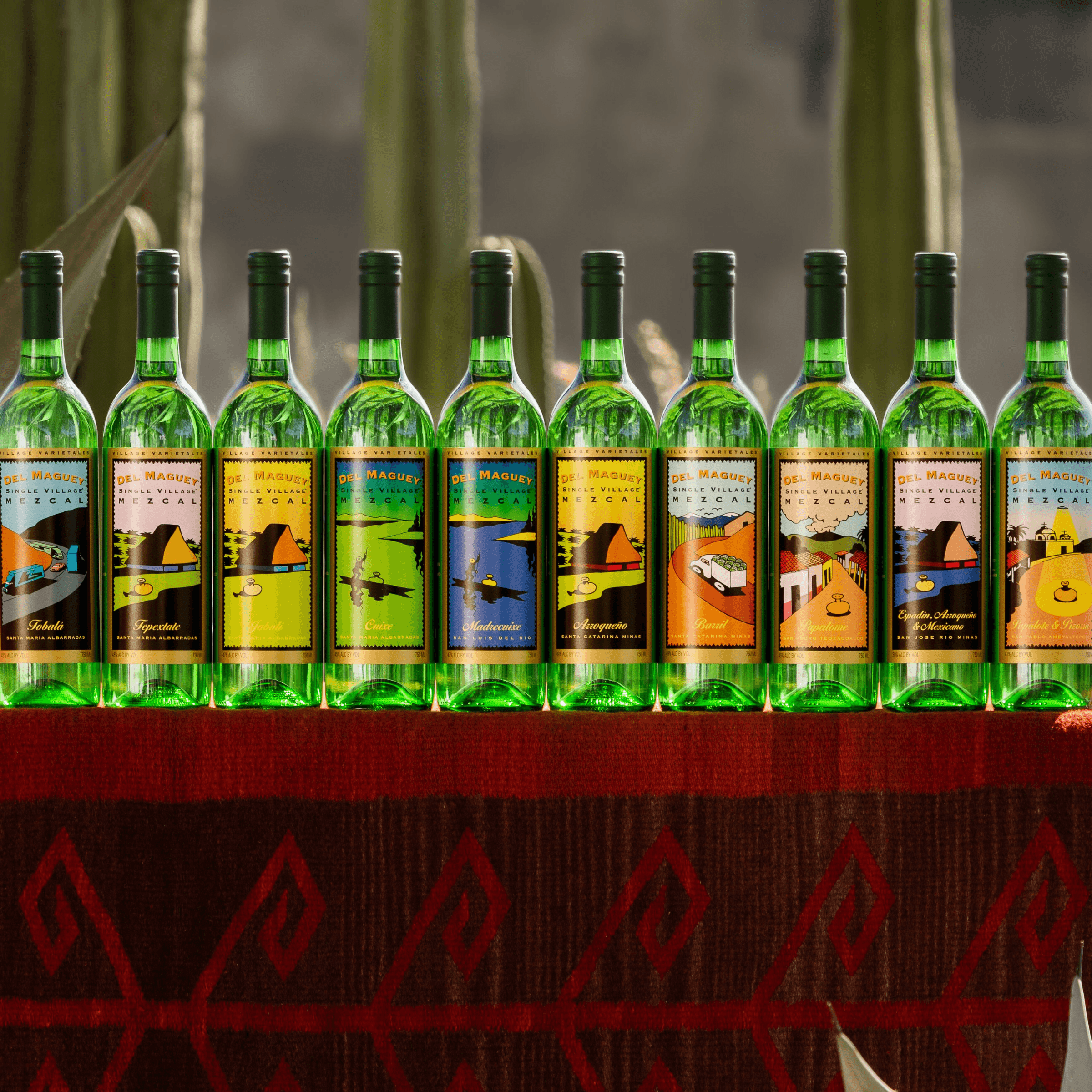 DEL MAGUEY WILD JABALI MEZCAL SINGLE VILLAGE