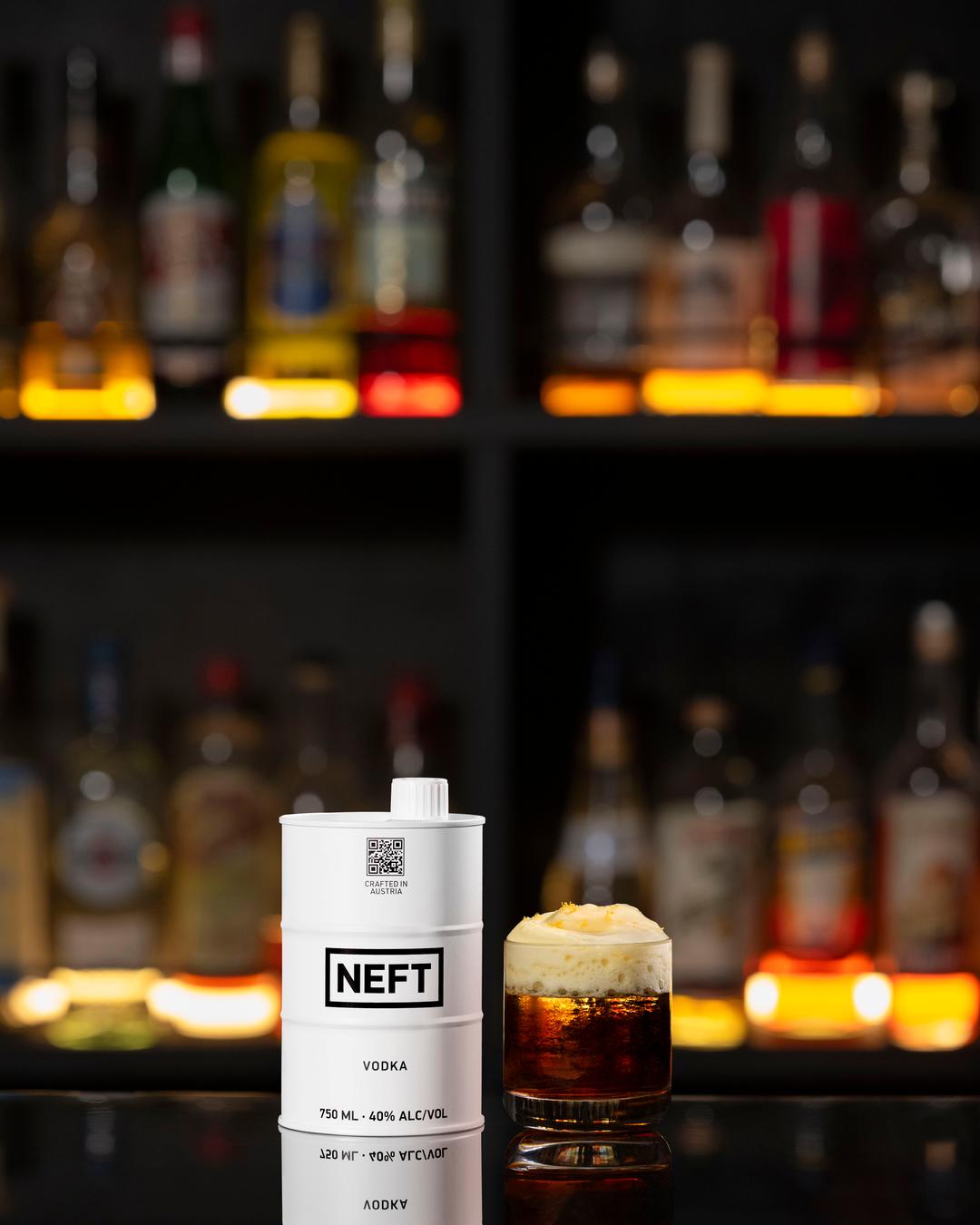 NEFT VODKA WHITE BARREL