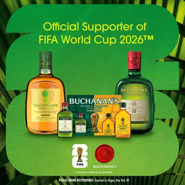BUCHANAN'S DELUXE & PINEAPPLE FIFA WORLD CUP 2026™ VARIETY PACK