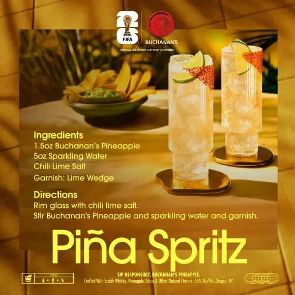 BUCHANAN'S DELUXE & PINEAPPLE FIFA WORLD CUP 2026™ VARIETY PACK