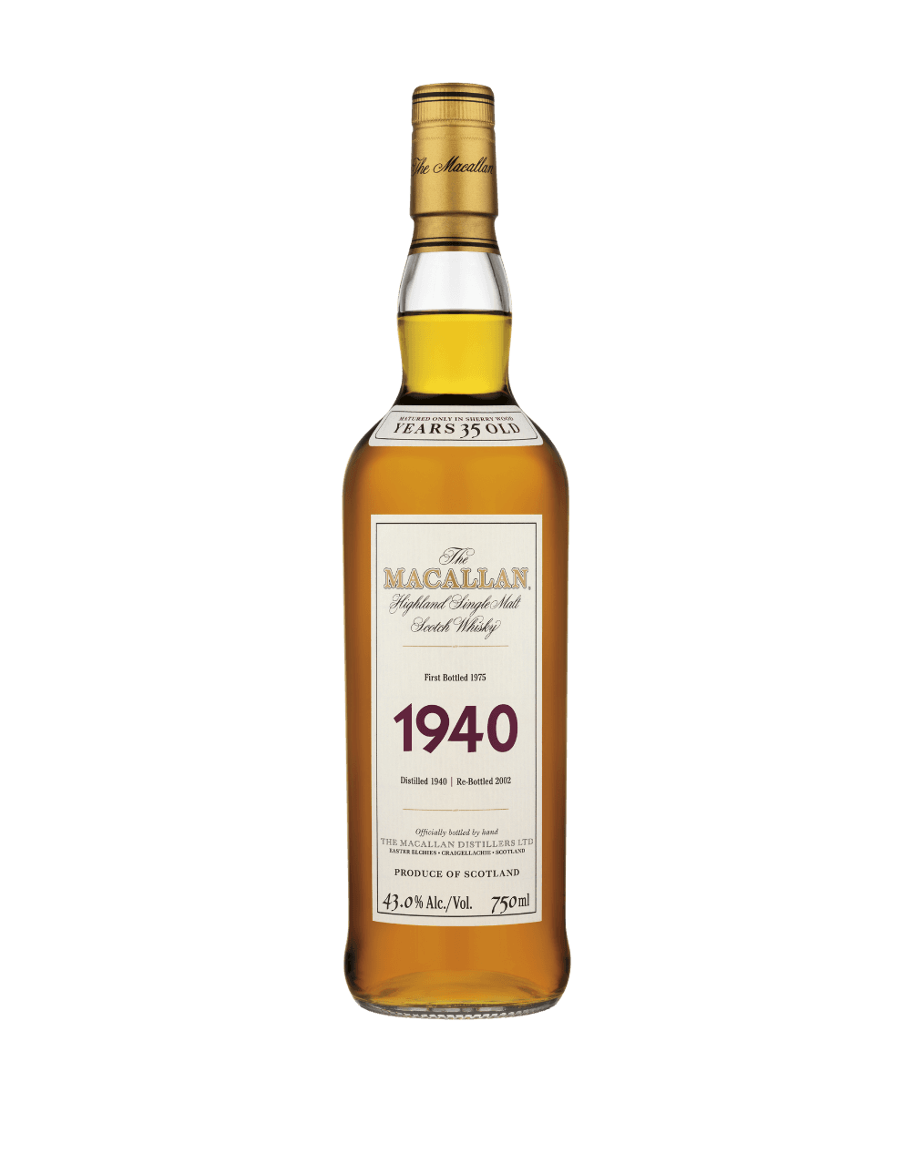 The Macallan Fine & Rare 1940 B1975