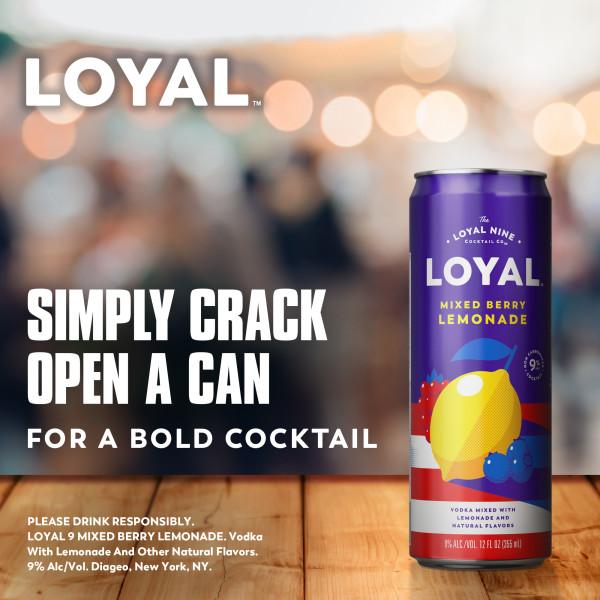 LOYAL 9 MIXED BERRY LEMONADE COCKTAIL