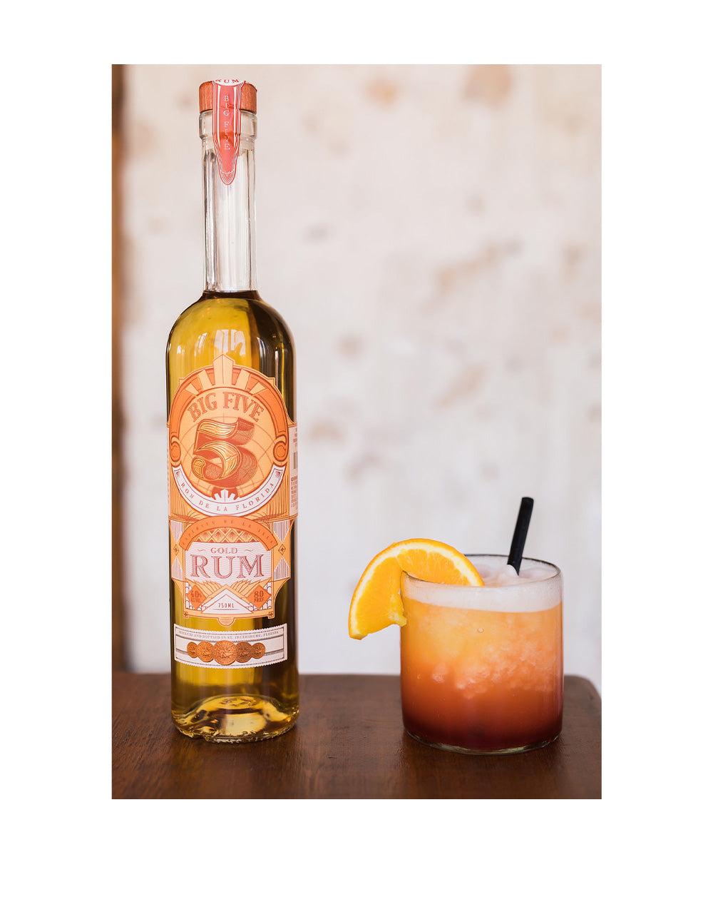 BIG FIVE RUM GOLD RUM