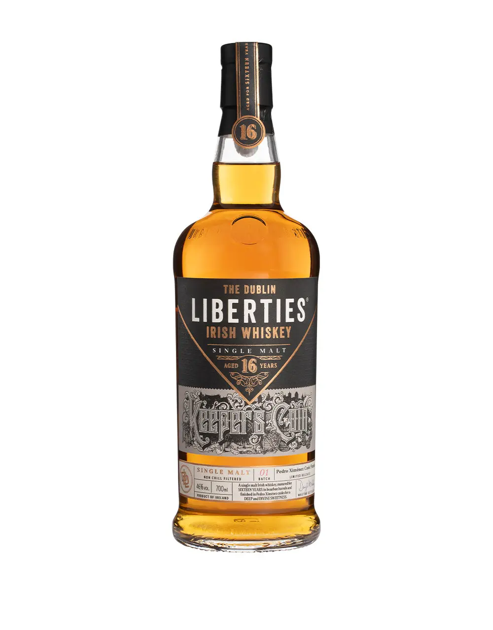 THE DUBLIN LIBERTIES KEEPERS COIN IRISH WHISKEY