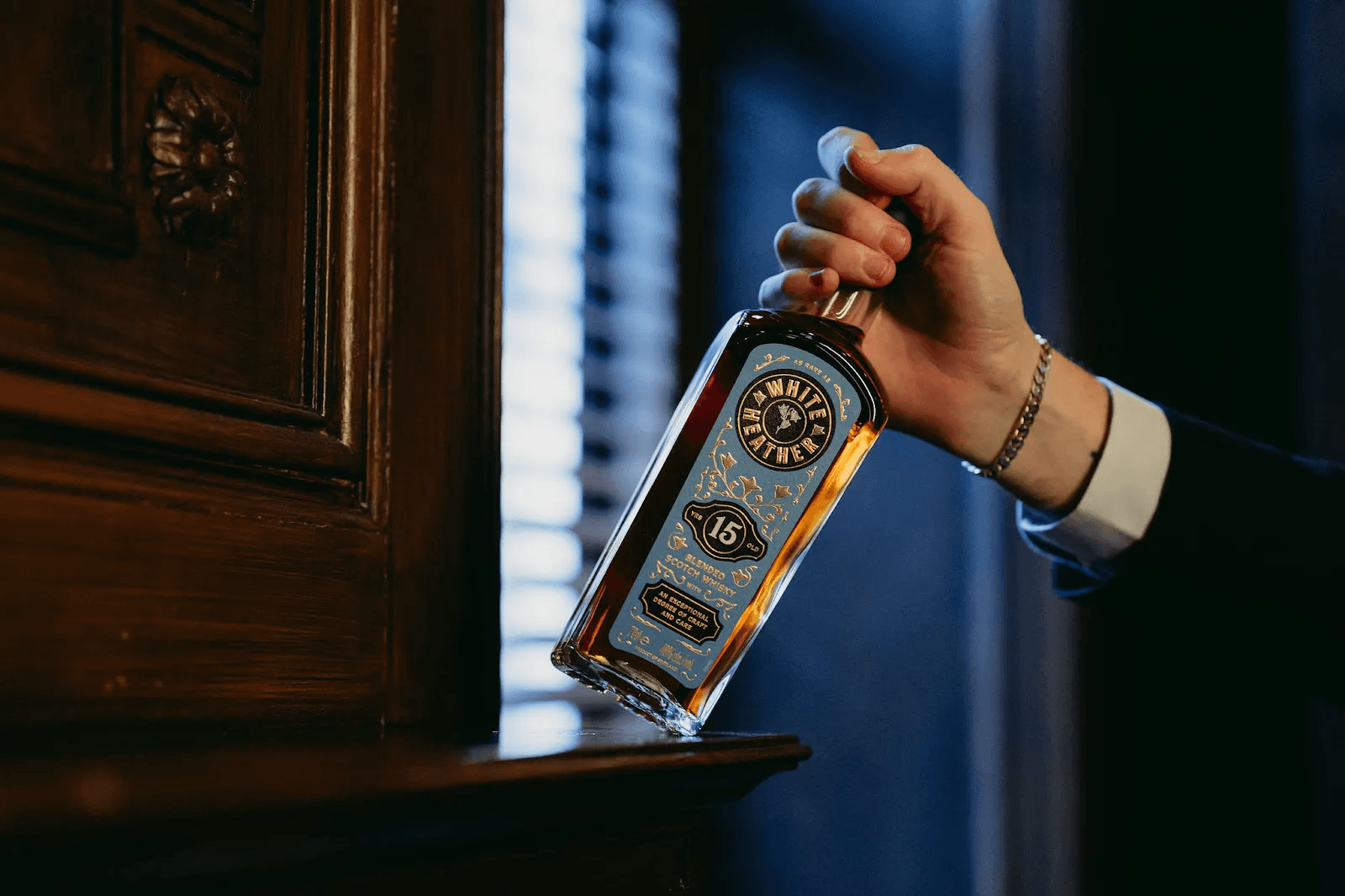 WHITE HEATHER 15 YEAR OLD SCOTCH WHISKY