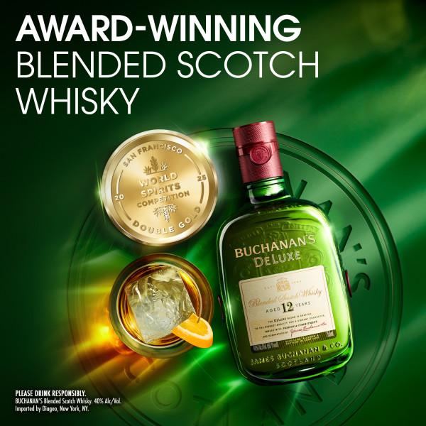BUCHANAN'S DELUXE BLENDED SCOTCH WHISKEY