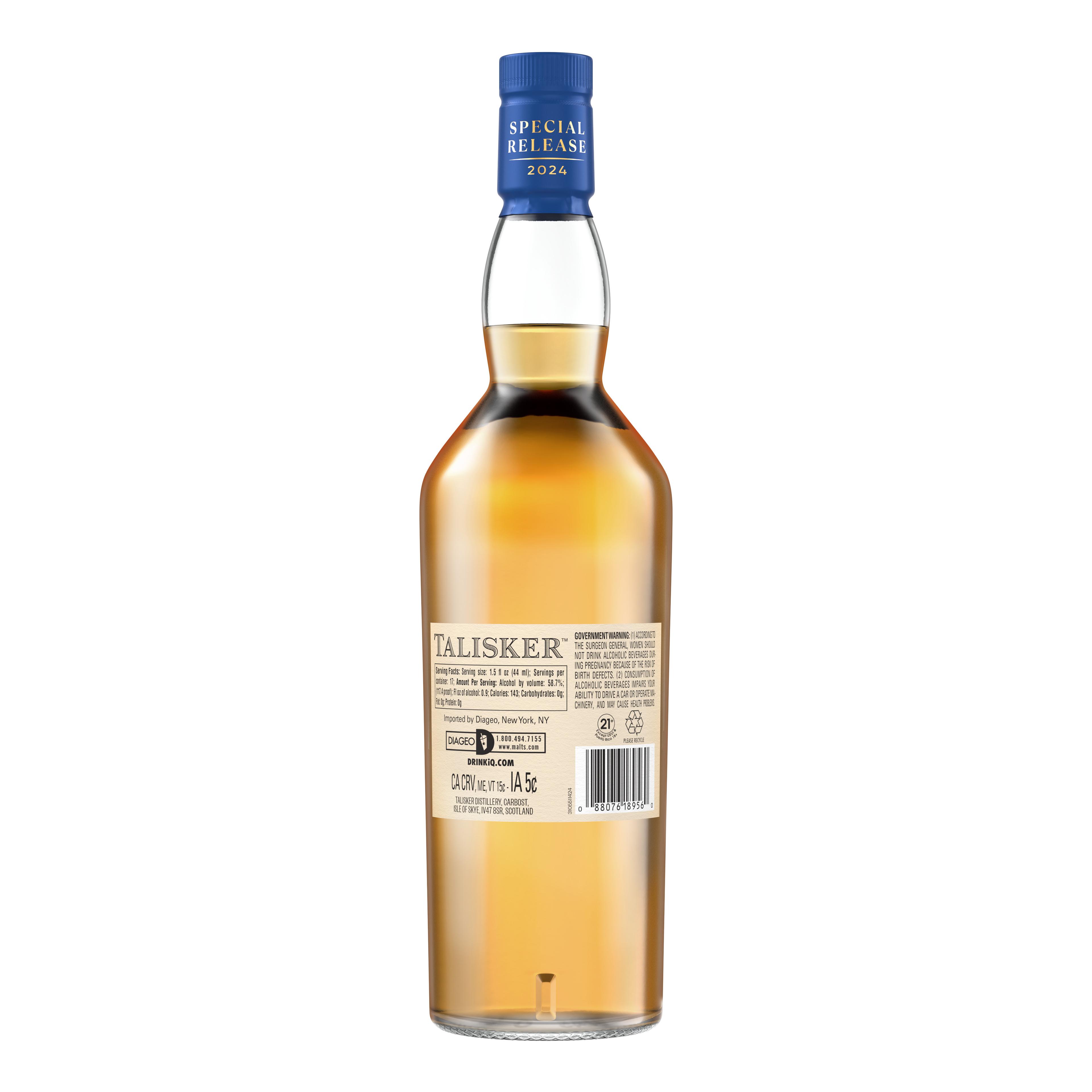 TALISKER TIDAL CHURN 8 YEAR OLD 2024 SPECIAL RELEASE SINGLE MALT SCOTCH WHISKY
