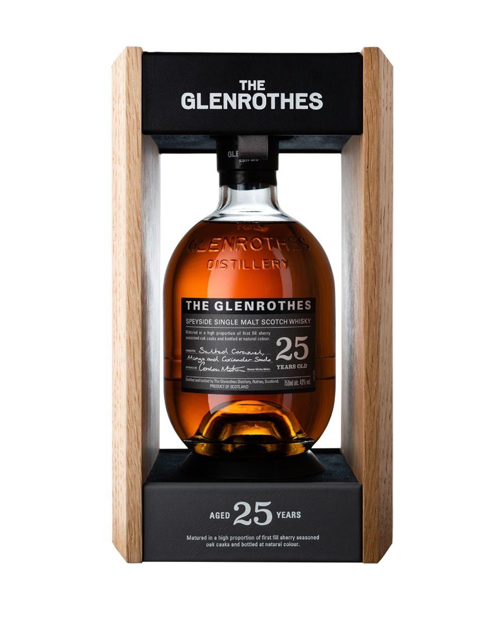 THE GLENROTHES 25 YEAR OLD SINGLE MALT SCOTCH WHISKY