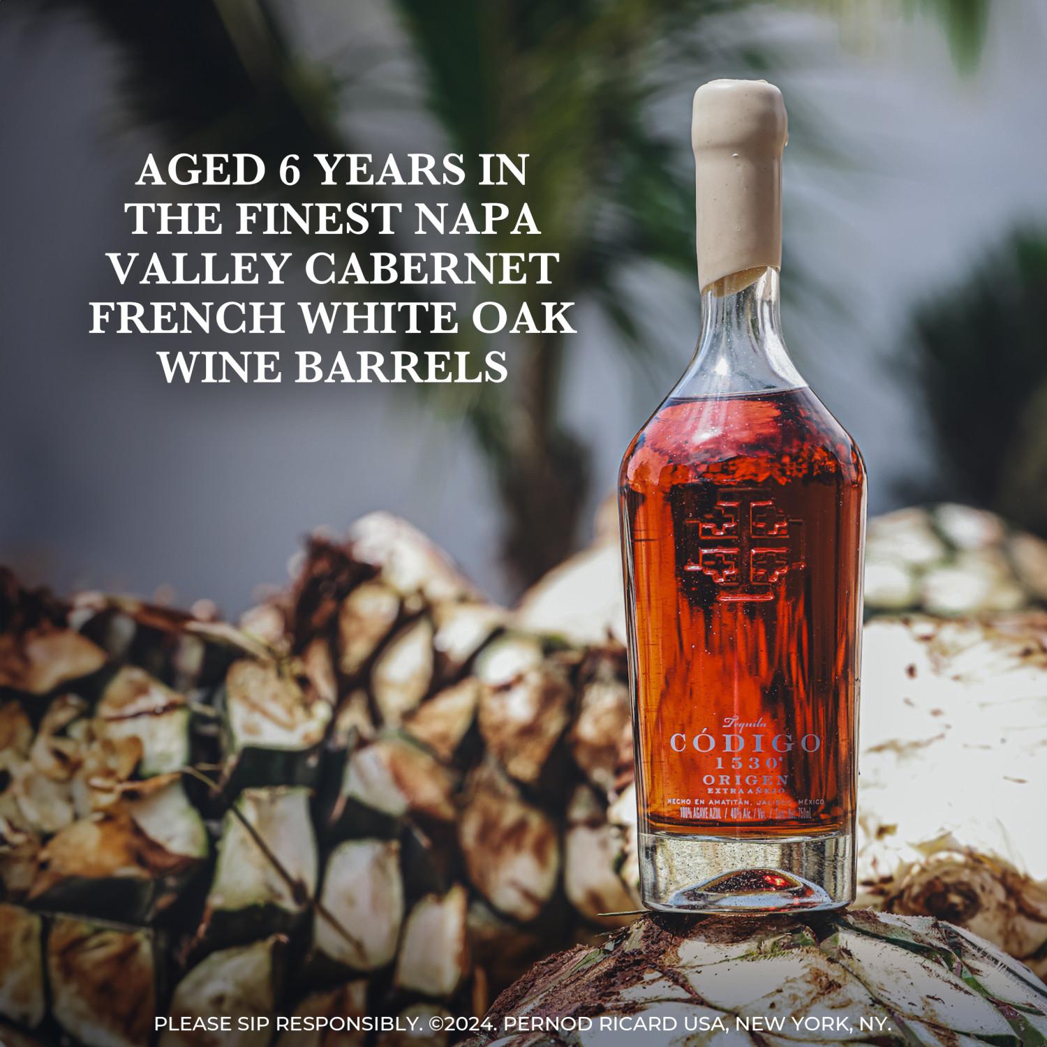 CÓDIGO 1530 ORIGEN EXTRA AÑEJO TEQUILA