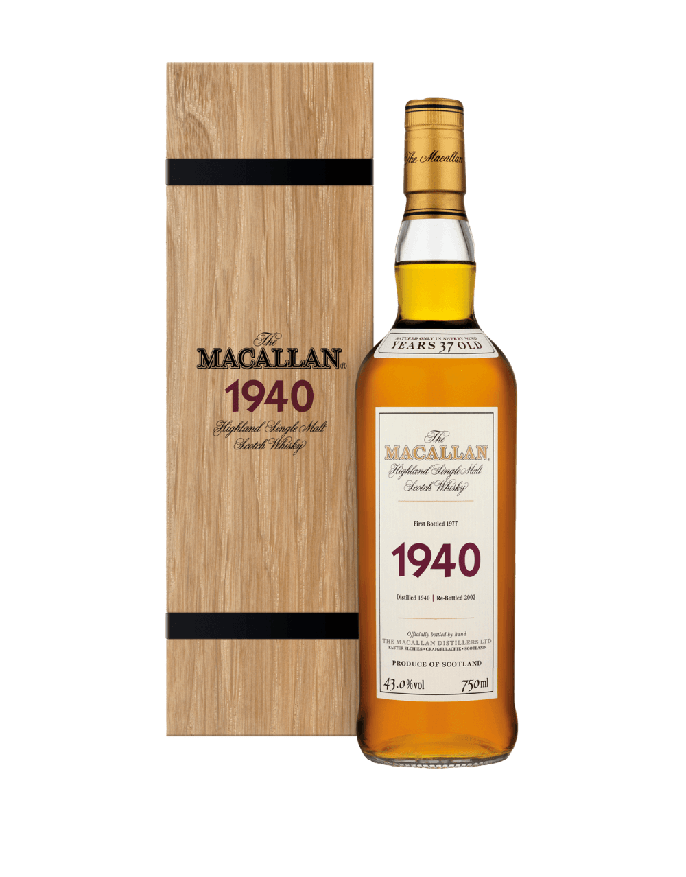 The Macallan Fine & Rare 1940 B1977