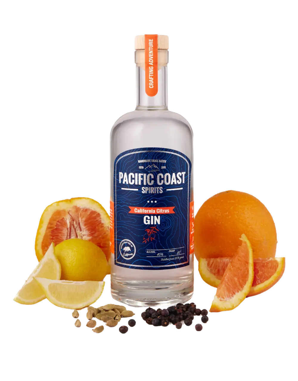 PACIFIC COAST CALIFORNIA CITRUS GIN