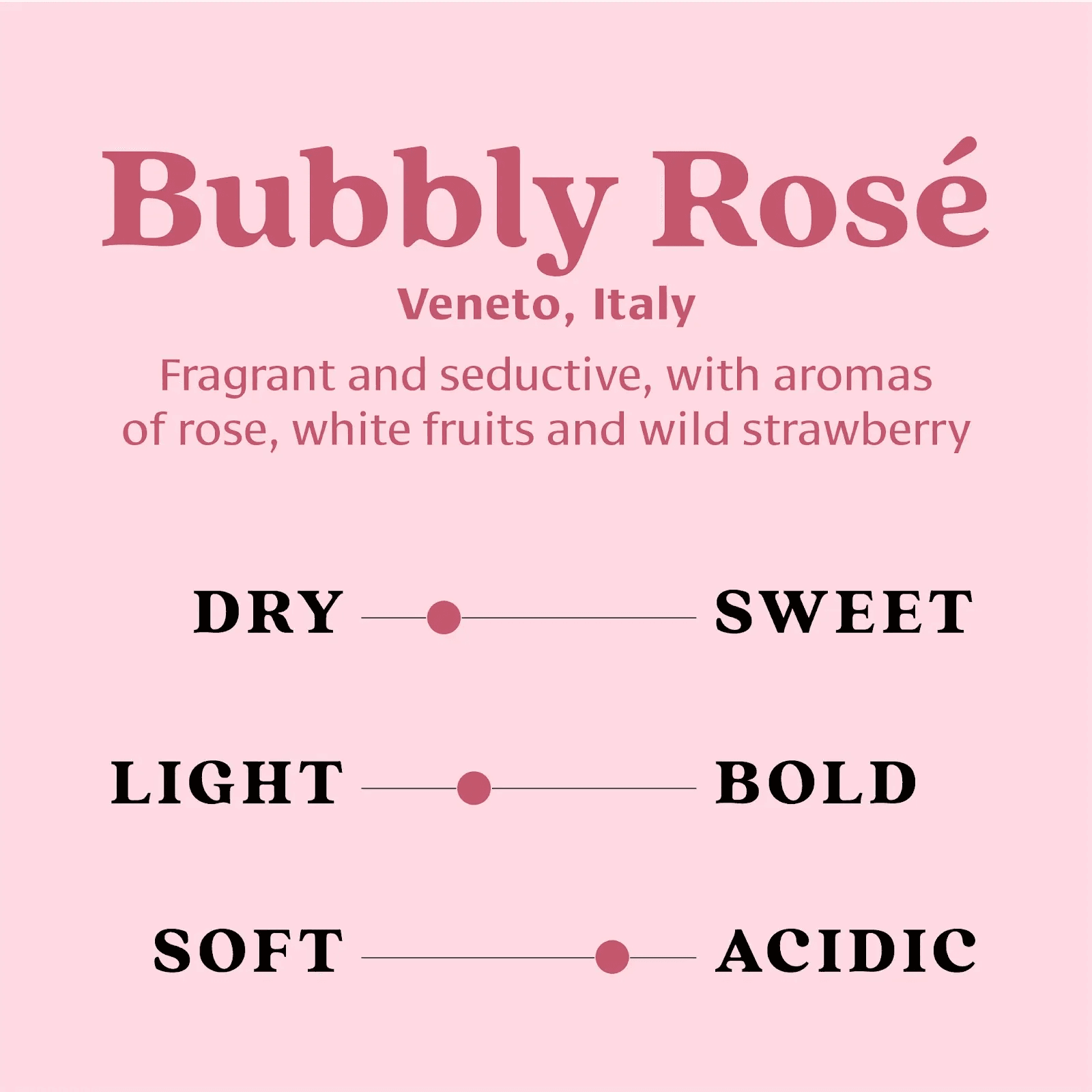 ARCHER ROOSE WINES BUBBLY ROSÉ WINE
