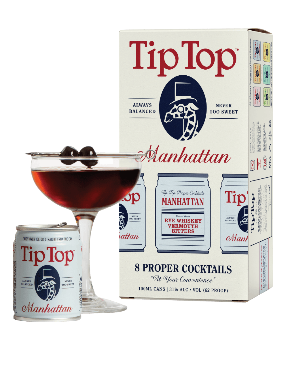 TIP TOP PROPER COCKTAILS MANHATTAN