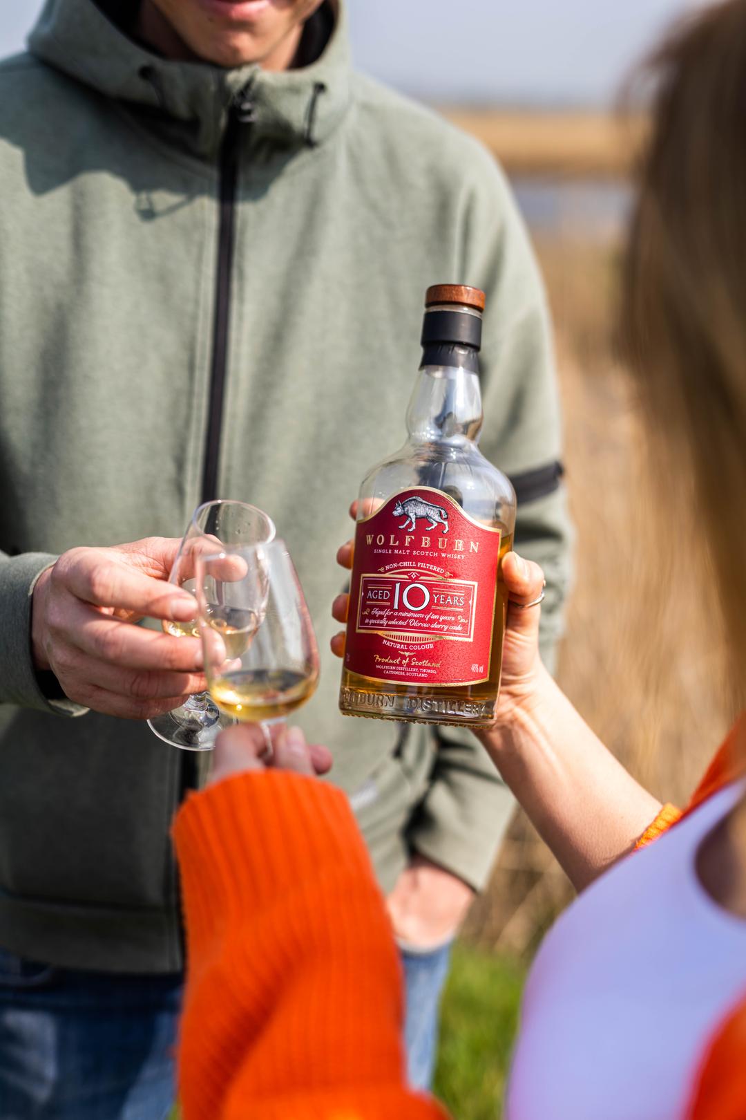 WOLFBURN 10 YEAR OLD SINGLE MALT SCOTCH WHISKY