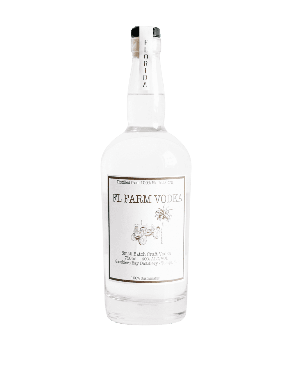 GAMBLERS BAY DISTILLERY FLORIDA FARM VODKA