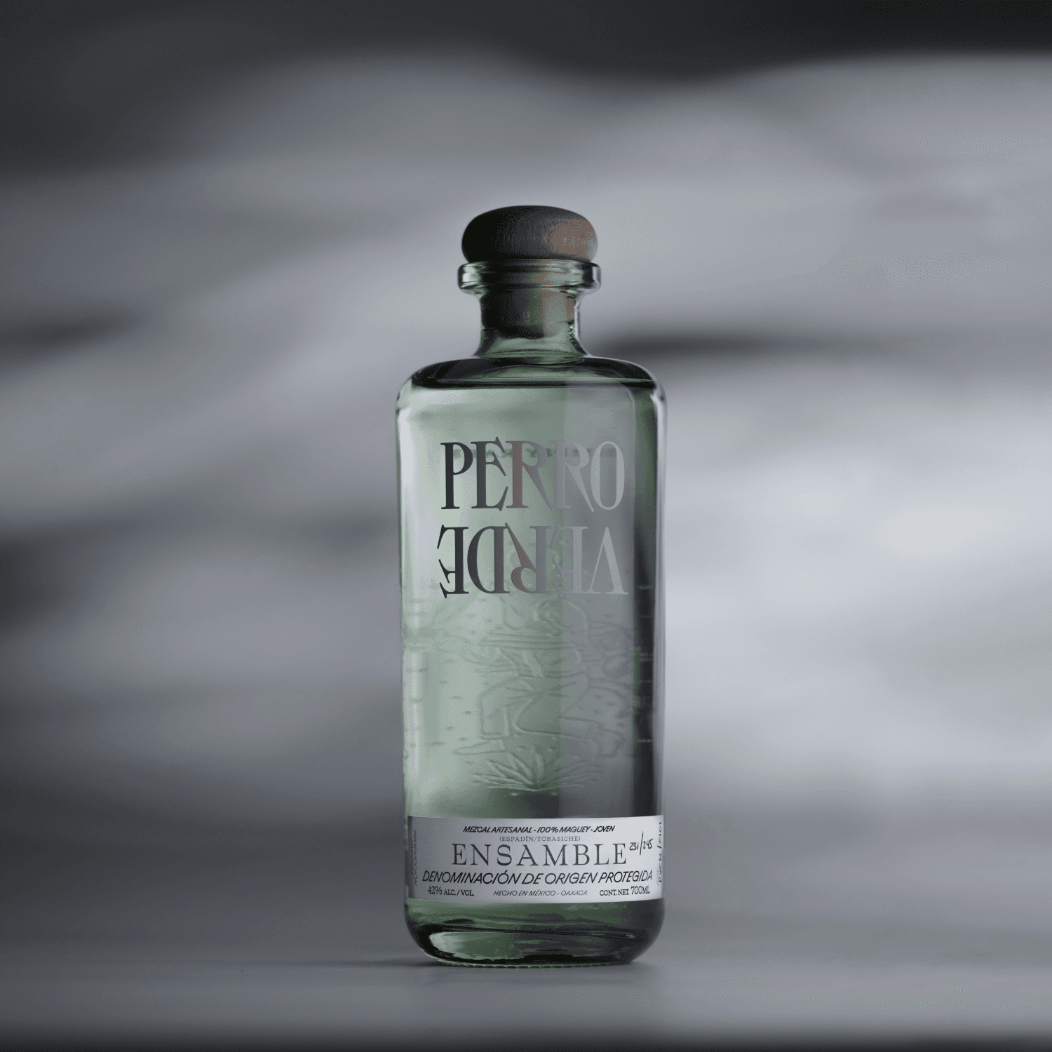 PERRO VERDE MEZCAL ESPADIN AND TOBASICHE BLEND