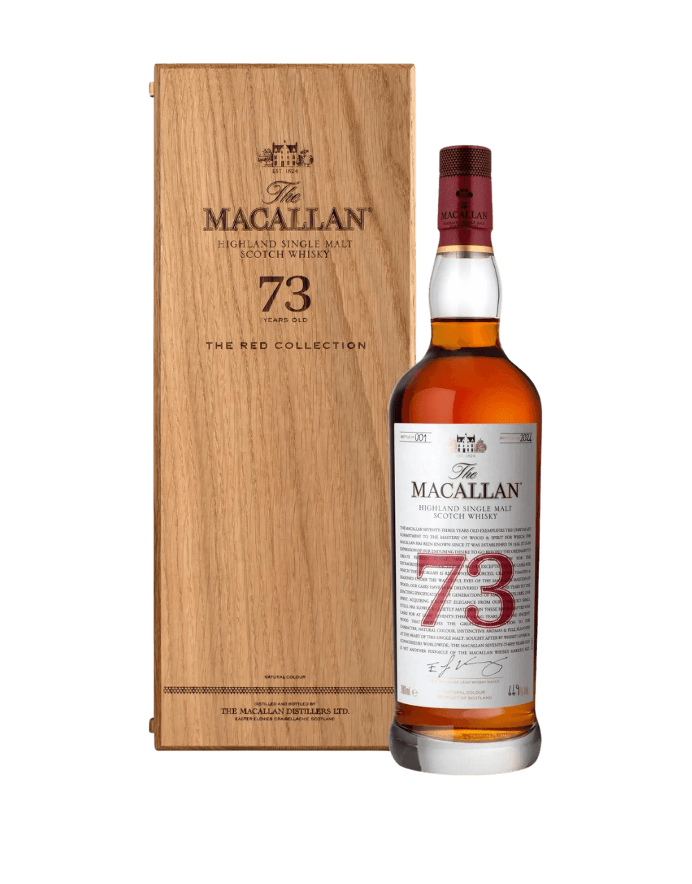 The Macallan Red Collection 73 Year Old Guest