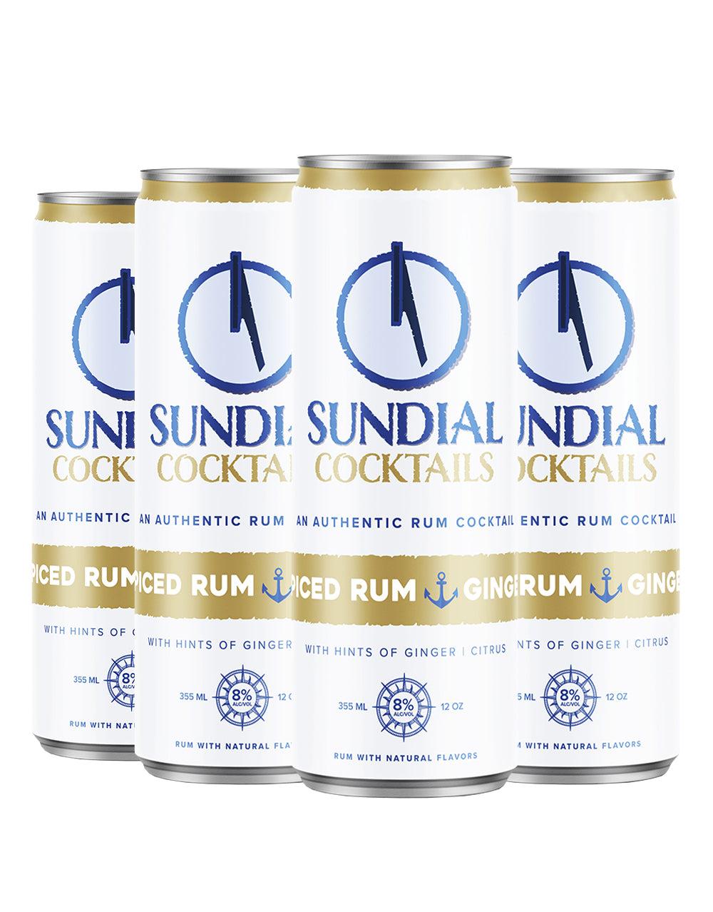 SUNDIAL COCKTAILS SPICED RUM & GINGER