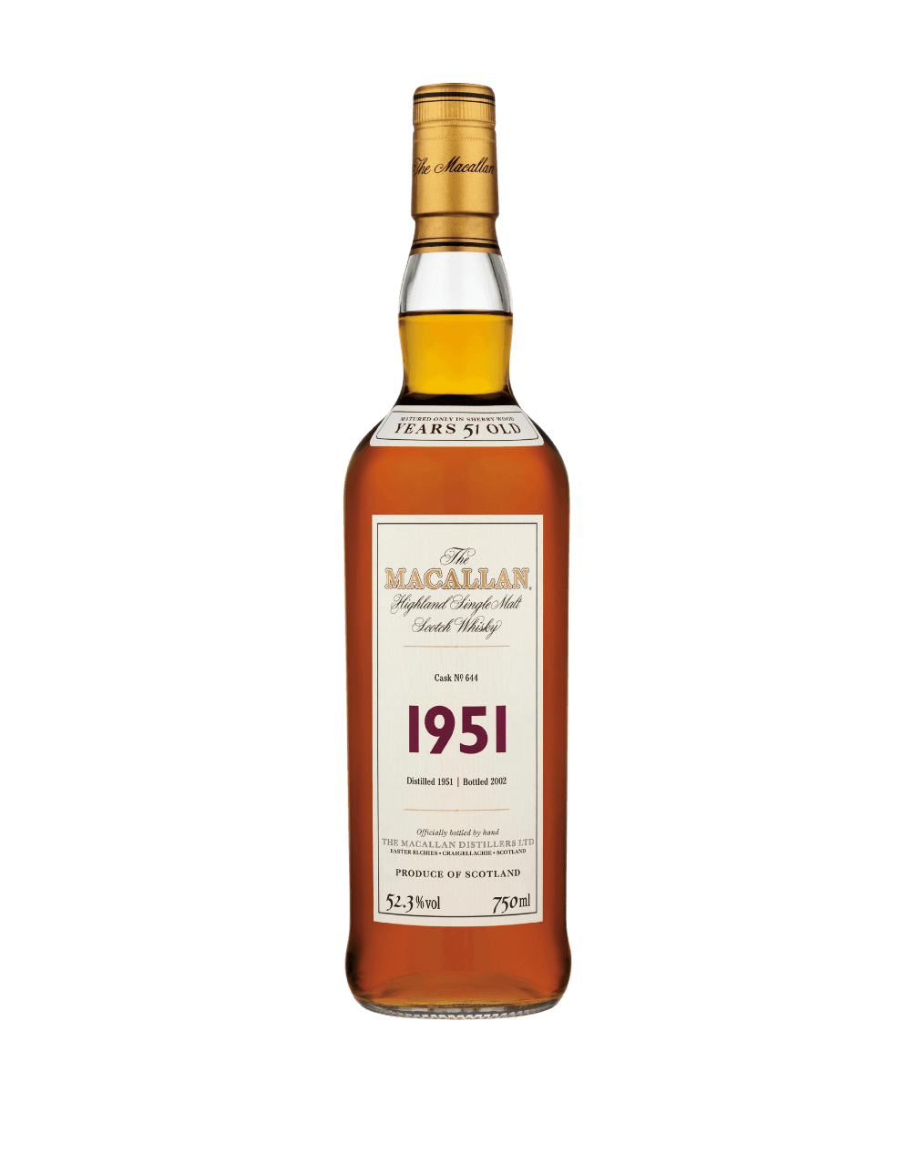 The Macallan Fine & Rare 1951 #644