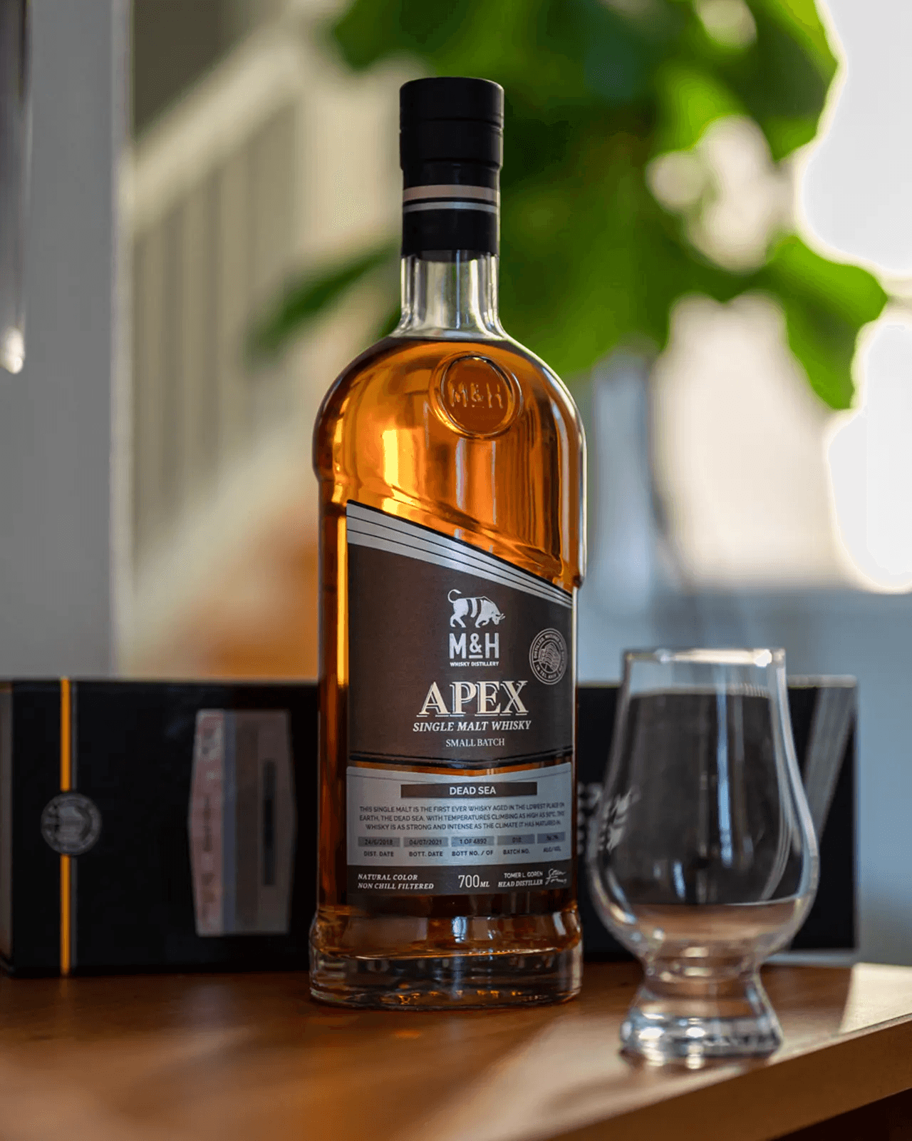 M&H APEX DEAD SEA SINGLE MALT WHISKY