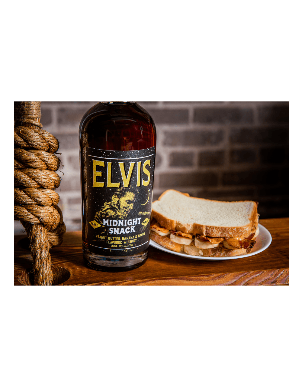 Elvis Whiskey Midnight Snack