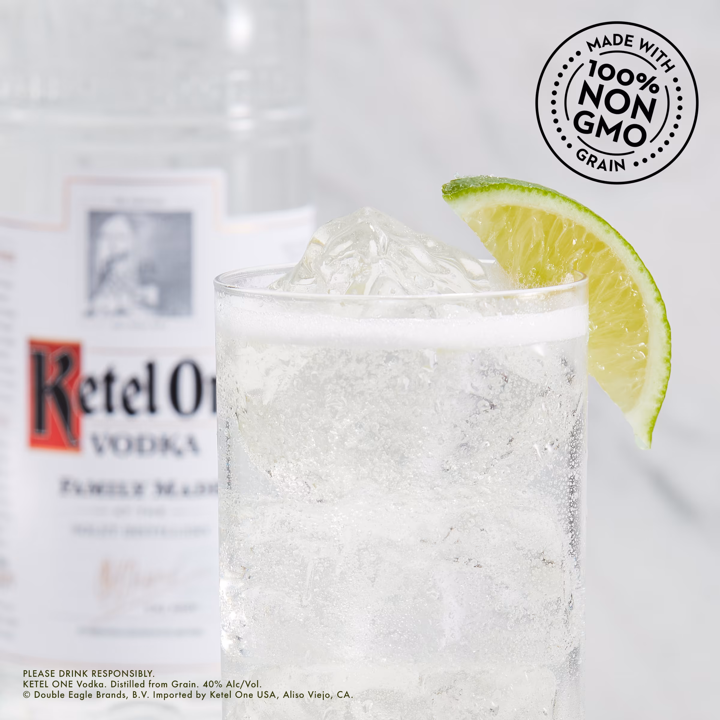 KETEL ONE VODKA WITH COCKTAIL SHAKER
